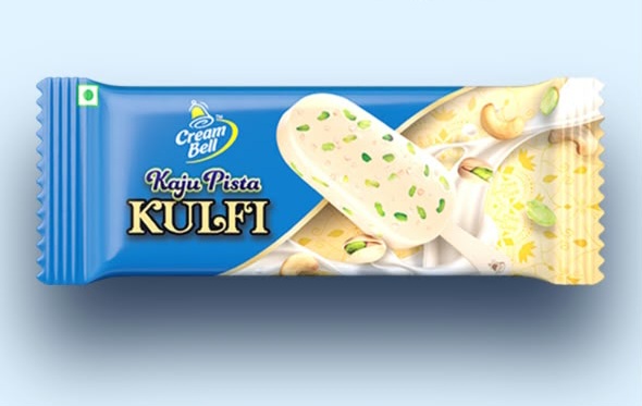 Kaju pista khufi  Cream bell