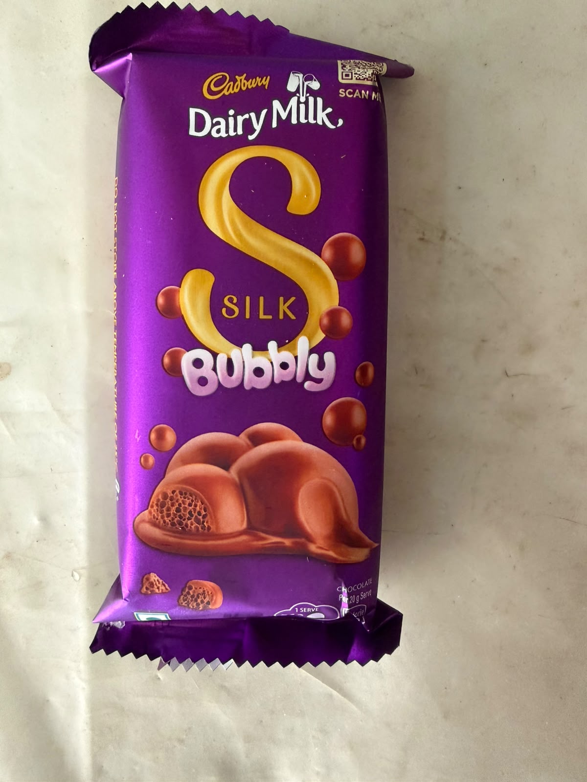 Dairy Milk Silk Bubbly