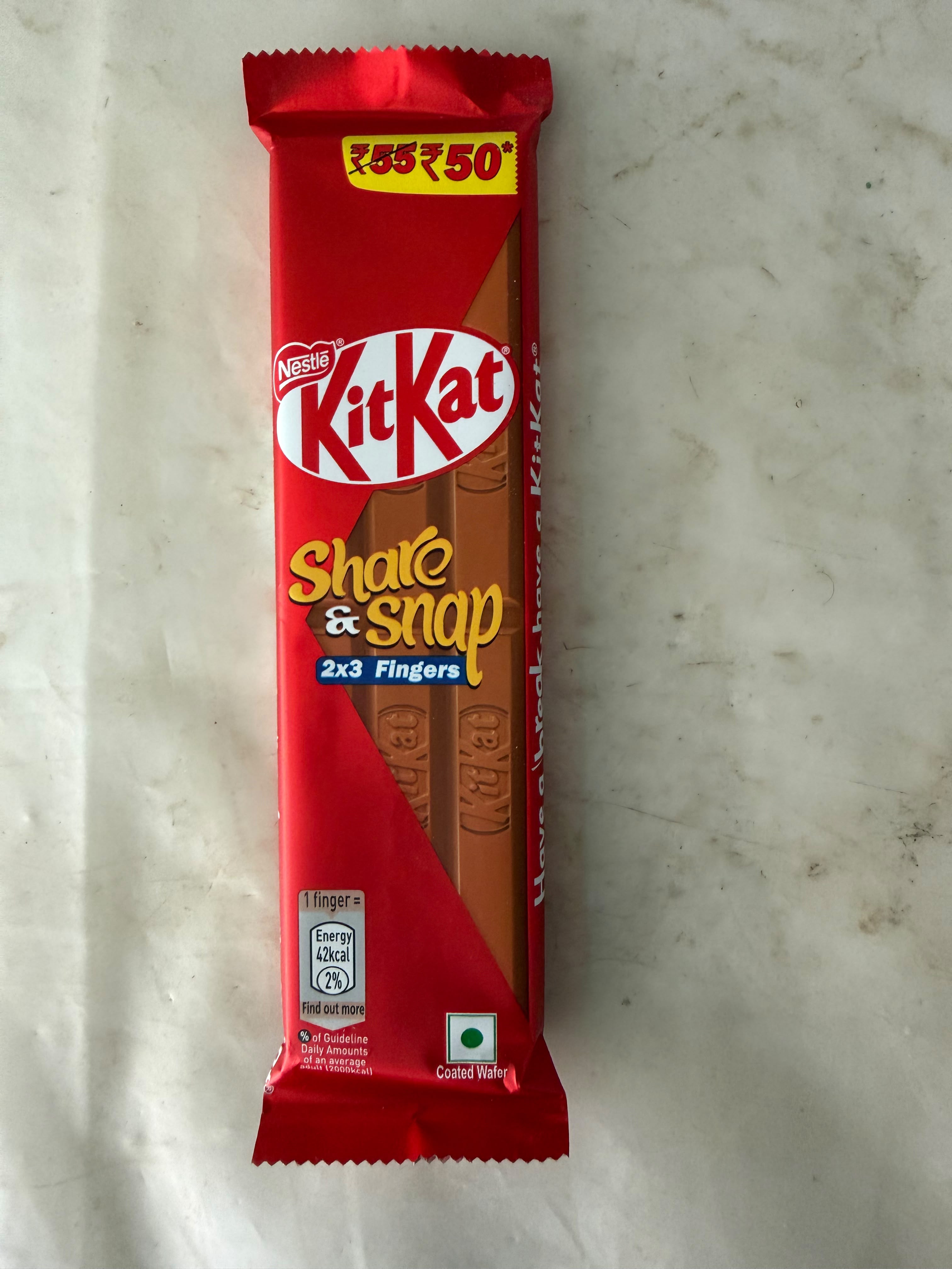 Kitkat 2×3fingers